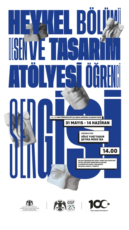 Heykel Bölümü Desen ve Tasarım Atölyesi Öğrenci Sergisi